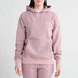 Essentiële menselijke hoodie - Paars Taupe