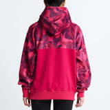 Fushia Camo Human Hoodie