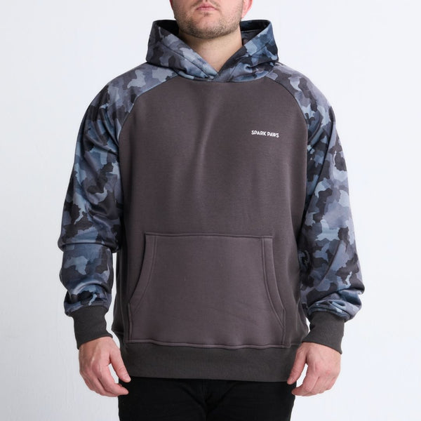 Grijze Camo Human Hoodie