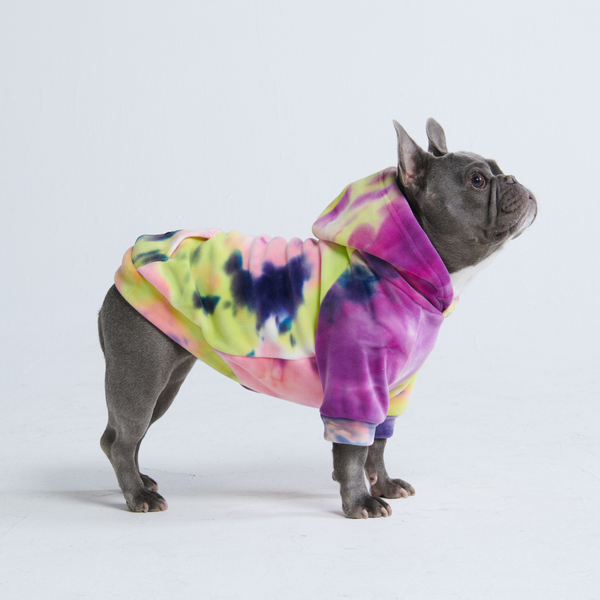 Fluwelen Honden-Hoodie - Bessenlimonade