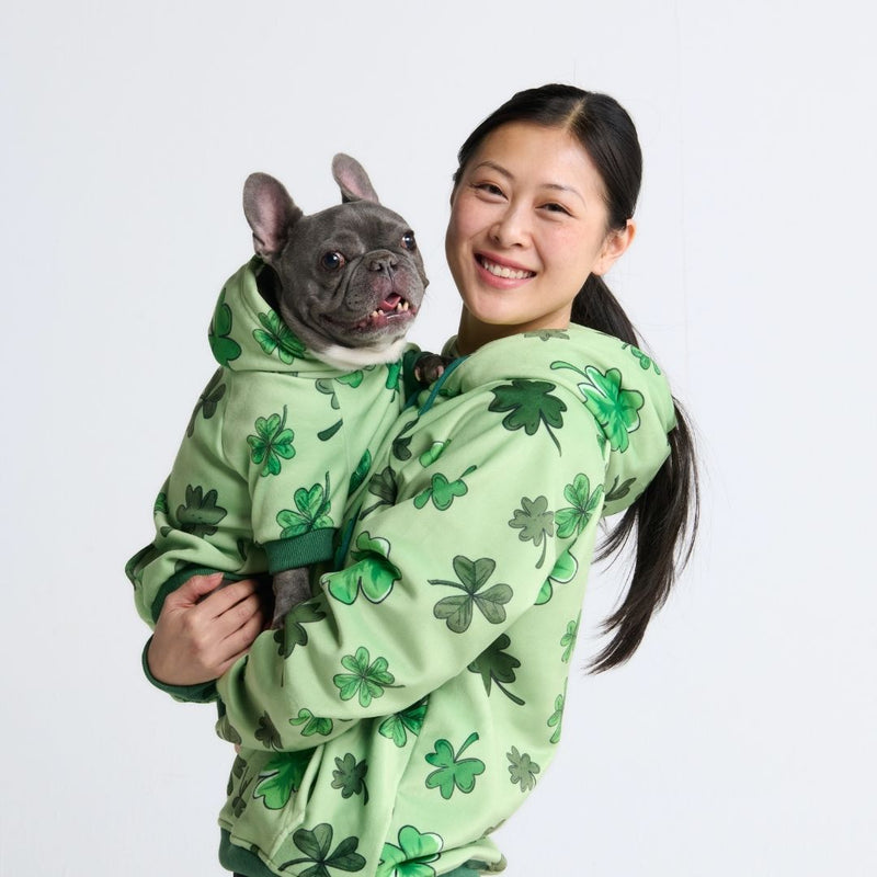 St. Patty's Human Hoodie - Lichtgroen