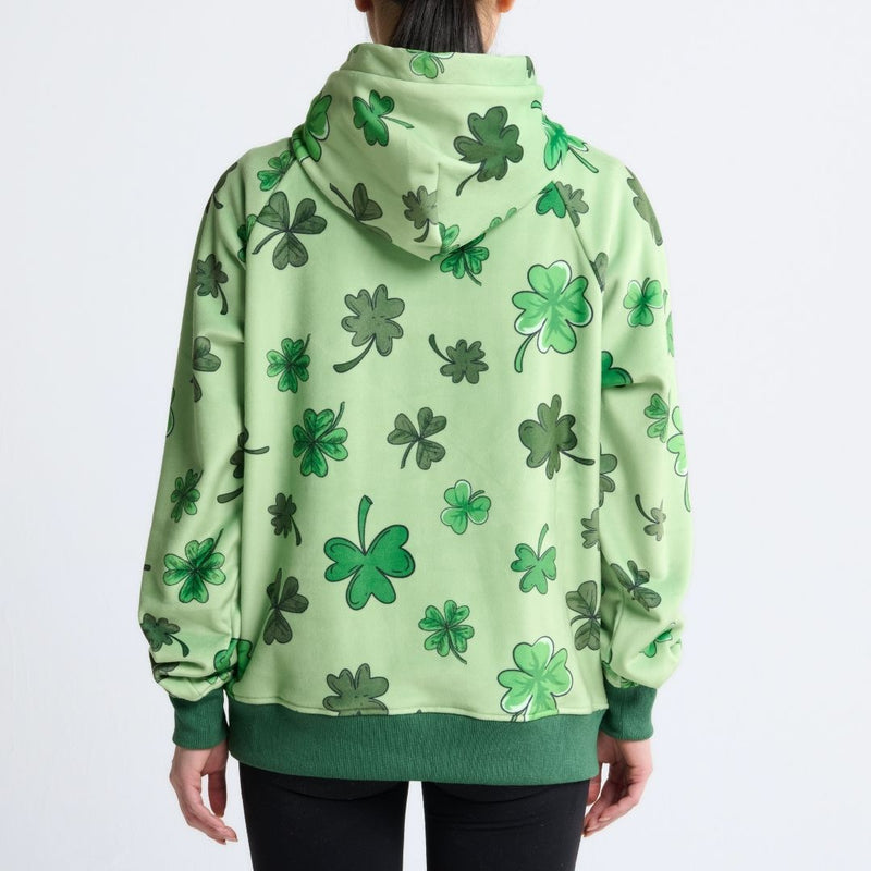 St. Patty's Human Hoodie - Lichtgroen