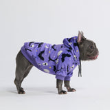 Halloween Honden Hoodie - Paars