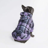 Purple Plaid Hoodie