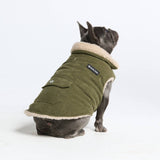 Corduroy Insulated Jacket - Groen