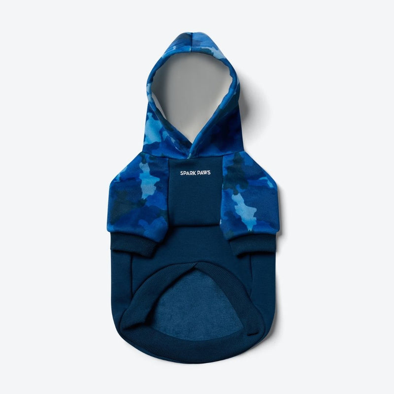 Blue Camo Hondenhoodie