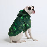 St. Patty's Hondenhoodie - Donkergroen