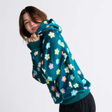 Daisy Mensen-Hoodie - Groen