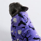 Halloween Honden Hoodie - Paars