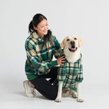 Green Plaid Hoodie